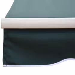 Outsunny Garden Sun Shade Canopy Retractable Awning, 2.5 x 2m, Green - Additional view 7