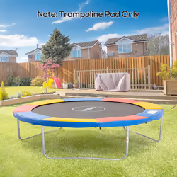 HOMCOM 10ft Trampoline Accessories Surround Pad Spring Cover Padding Multi
