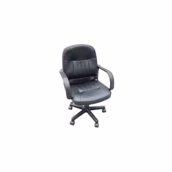 Homcom PU Leather Executive Swivel Chair - Black