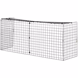 HOMCOM Fireguard Fire Safe Guard Extending Fireplace Wire Mesh Screen Cover - Additional view 8
