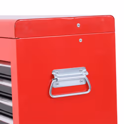 Portable Toolbox Tool Box Top Chest Cabinet Garage Storage Roll Cab Red New - Additional view 7