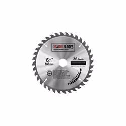 TCT Circular Wood Saw Blade 160mm x 20mm x 36T for Festool TS55 Bosch Makita etc Fits 165mm Saws