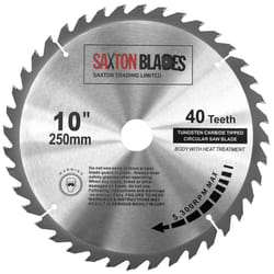 TCT Circular Wood Saw Blade 250mm x 30mm x 40T for Bosch, Makita etc fits 255mm saws