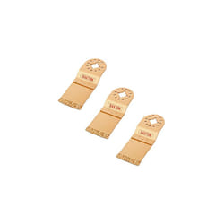 3 x Saxton 35mm Carbide End Cut Blade Fein Multimaster Bosch Makita Oscillating Multitool