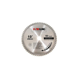 Saxton TCT Circular Wood Saw Blade 250mm x 30mm x 60T for Bosch, Makita etc fits 255mm saws
