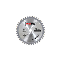 TCT13540T Saxton TCT Circular Wood Saw Blade 135mm x 12.7mm bore x 40T for Bosch Makita Dewalt