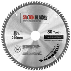 TCT Circular Wood Saw Blade 210mm x 30mm x 80T for Festool Bosch Makita Dewalt fits 216mm Saws