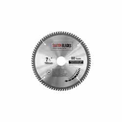 TCT19080T Saxton TCT Circular Wood Saw Blade 190mm x 30mm Bore x 80T for Bosch Makita Dewalt