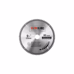 TCT23580T Saxton TCT Circular Wood Saw Blade 235mm x 30mm x bore x 80T for Bosch Makita Dewalt