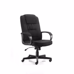Traditional in style. luxurious in feel. This popular range of executive chairs are upholstered in soft leather. The Deluxe v ...
