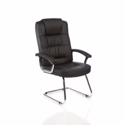 Traditional in style. luxurious in feel. This popular range of executive chairs are upholstered in soft leather. The Deluxe v ...
