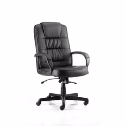 Traditional in style. luxurious in feel. This popular range of executive chairs are upholstered in soft leather. The Deluxe v ...