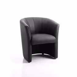 Traditional full Soft Bonded Leather or soft fabric tub chair gives you a practical and cost effective solution for your rece ...
