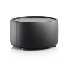 Dynamic Neo Round Table Black Leather Finish - BR000096 DD