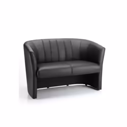 Traditional full Soft Bonded Leather or soft fabric tub chair gives you a practical and cost effective solution for your rece ...