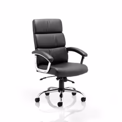 The Desire is a simple yet stylish executive chair. The split panel design backrest has deep cushioning whilst the Soft Bonde ...