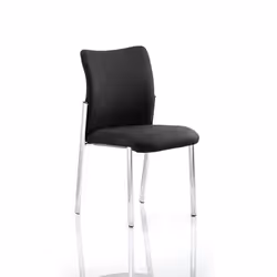 Introduce comfort and style to your meeting areas with the fabric on chrome combination expressed in the Academy series of co ...