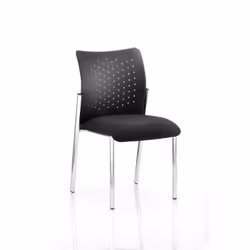 Introduce comfort and style to your meeting areas with the fabric on chrome combination expressed in the Academy series of co ...