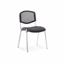 These stackable chairs are practical and comfortable. Stack-away for an efficient spacesaving solution. Ideal for the boardro ...