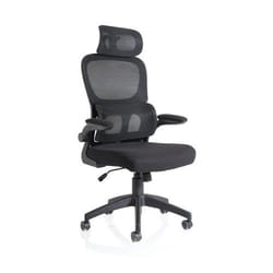 Dynamic Iris Mesh Back Task Operator Office Chair Black Fabric Seat Wi
