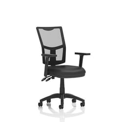 Dynamic Eclipse Plus II Medium Mesh Back and Soft Bonded Leather Seat