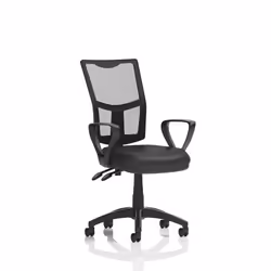 Dynamic Eclipse Plus II Medium Mesh Back and Soft Bonded Leather Seat