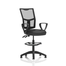 Dynamic Eclipse Plus II Medium Mesh Back &amp; Soft Bonded Leather Sea