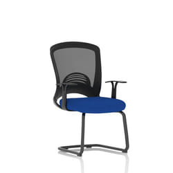Dynamic Astro Mesh Back Visitor Cantilever Leg Bespoke Fabric Seat Ste