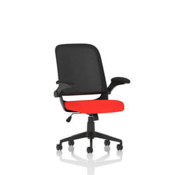 Dynamic Crew Mesh Back Task Operator Office Chair Bespoke Fabric Seat
