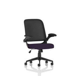 Dynamic Crew Mesh Back Task Operator Office Chair Bespoke Fabric Seat