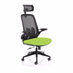 Dynamic Sigma Executive Mesh Back Office Chair Bespoke Fabric Seat Myr