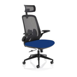 Dynamic Sigma Executive Mesh Back Office Chair Bespoke Fabric Seat Ste
