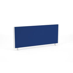 Dynamic Impulse Straight Screen W1000 x D25 x H400mm Blue With White F