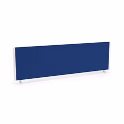 Dynamic Impulse Straight Screen W1400 x D25 x H400mm Blue With White F