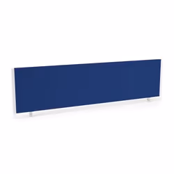 Dynamic Impulse Straight Screen W1600 x D25 x H400mm Blue With White F
