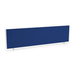 Dynamic Impulse Straight Screen W1600 x D25 x H400mm Blue With White F