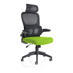 Dynamic Iris Mesh Back Task Operator Office Chair Bespoke Myrrh Green