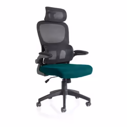 Dynamic Iris Mesh Back Task Operator Office Chair Bespoke Maringa Teal