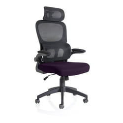 Dynamic Iris Mesh Back Task Operator Office Chair Bespoke Tansy Purple
