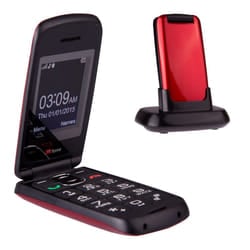TTfone Star TT300 Red with Vodafone Pay As You Go