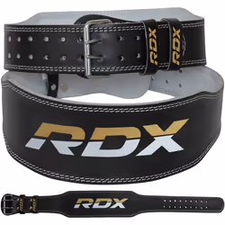 RDX Weight Lifting Belt for Fitness gym - Adjustable Leather Belt with