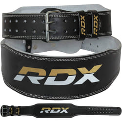 RDX Weight Lifting Belt for Fitness gym - Adjustable Leather Belt with