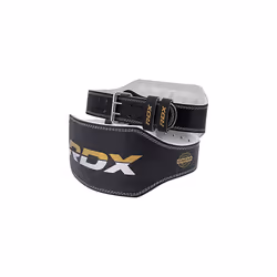 RDX Weight Lifting Belt for Fitness Gym Adjustable Leather Belt 6" Padded Lumbar Back Support Great for Bodybuilding, Pow ...