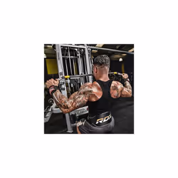 RDX Weight Lifting Belt for Fitness Gym Adjustable Leather Belt 6&quot Padded Lumbar Back Support Great for Bodybuilding, Powerlifting, Deadlifts Men