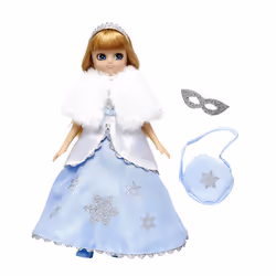 Lottie Dolls Snow Queen, Fashion doll, Female, 3 yr(s), Girl, 180 mm, Blue, White