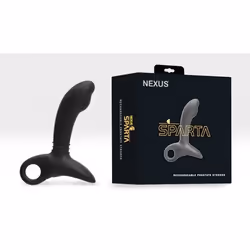 Nexus Sparta Prostate massager Black Silicon 1 pc(s)