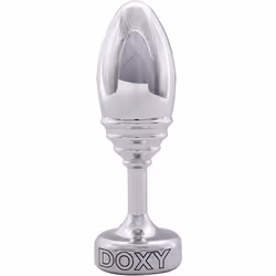 Doxy Number 3 10cm Long Prostate Stimulator Attachment for Your Wand Massager with Thread Lock Screw Fitting