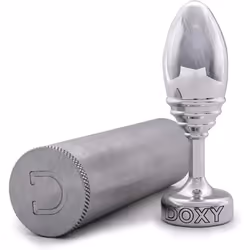 Doxy Number 3 10cm Long Prostate Stimulator Attachment for Your Wand Massager with Thread Lock Screw Fitting
