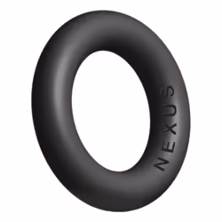Nexus Enduro plus, Cock and ball ring, Black, Silicone, 1 year(s), 5 cm, 1 pc(s)