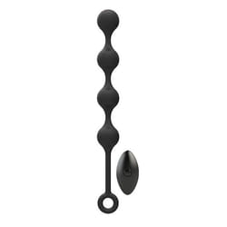 Nexus Quattro Anal beads Black Silicon 1 pc(s)